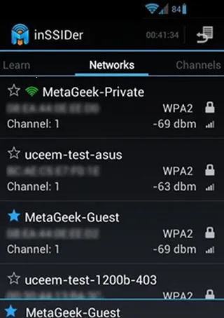 inssider��׿���İ�����