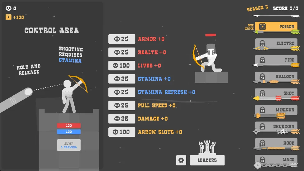 布偶弓箭手内置作弊菜单 布偶弓箭手内置作弊菜单